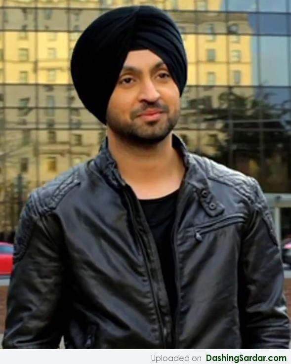 Daljit Dosanjh In Black Turban