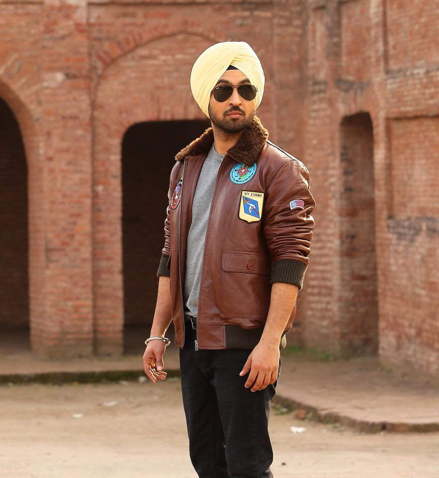 Daljit Dosanjh In Brown Jacket