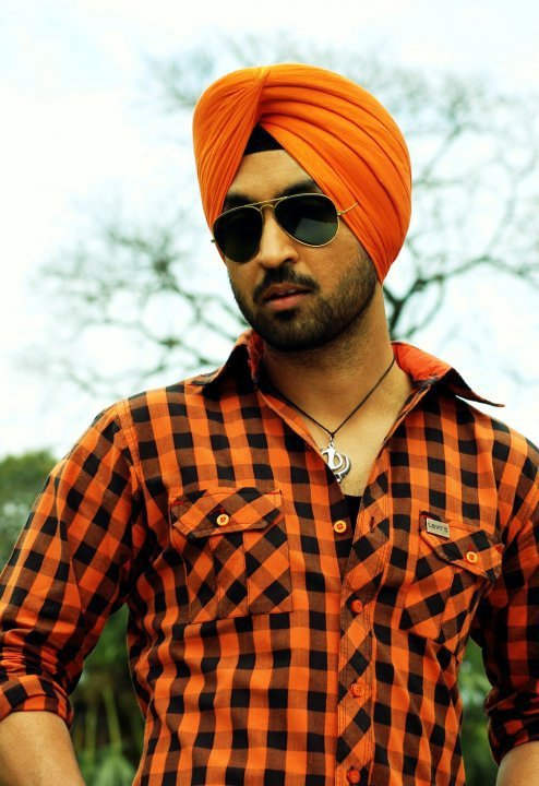 Daljit Dosanjh In Orange Dress