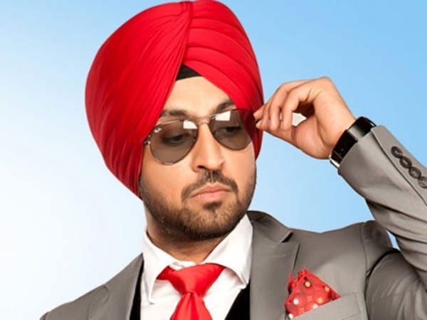 Daljit Dosanjh Looking Dashing In Red