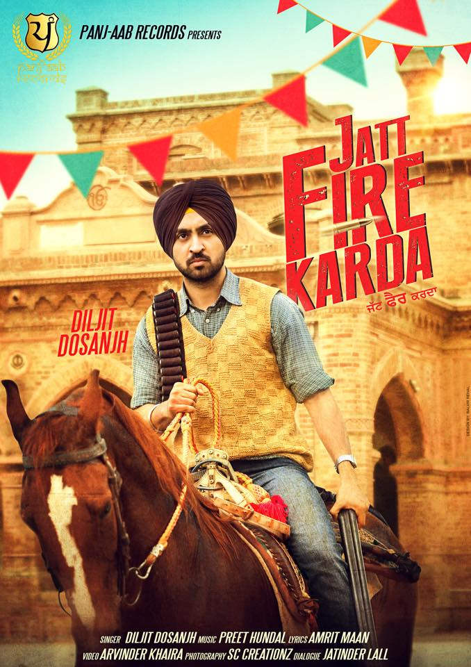 Diljit Dosanjh On Horse