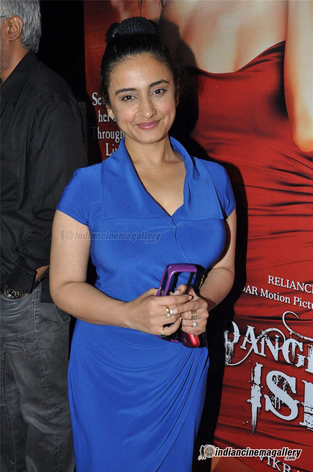 Divya Dutta In Blue Dress