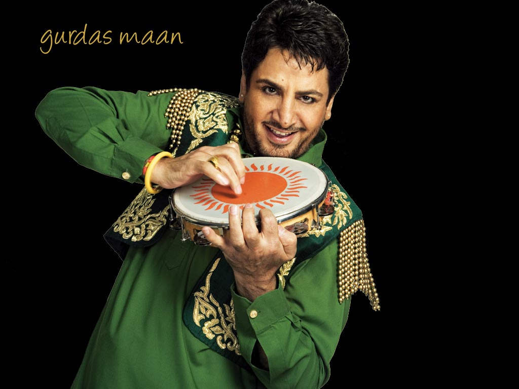 Gurdas Maan In Green Dress