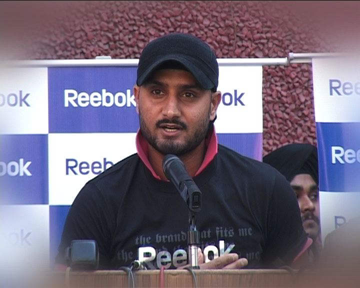 Harbhajan Singh Wearing Black Cap Photo