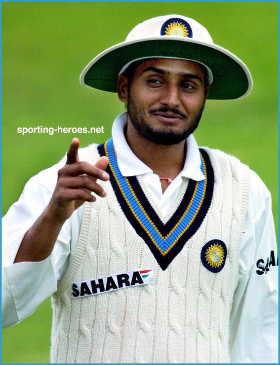 Harbhajan Singh Wearing Hat