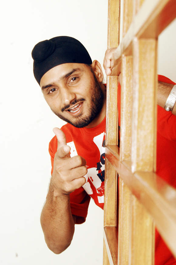 Harbhajan Singh Wearing Red T-shirt