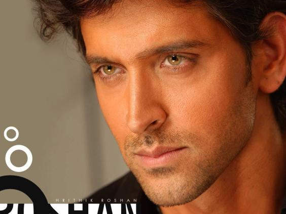 Fim Star Hrithik Roshan Closeup Image