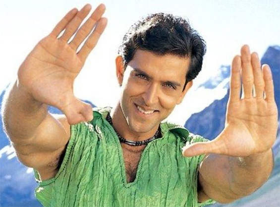 Hrithik Roshan Double Thumbs Open Hands