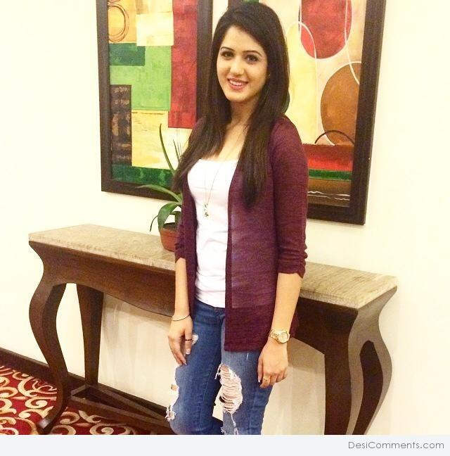 Isha Rikhi Wearing Jeans And Top