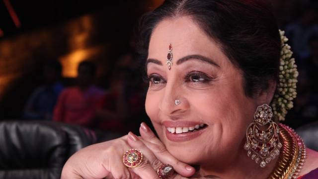 Close Up Face Of Kirron Kher