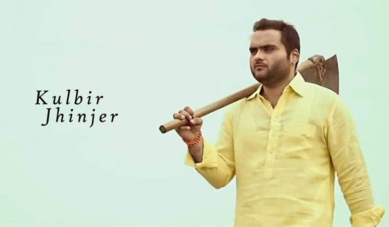 Kulbir Jhinjer In Yellow Kurta