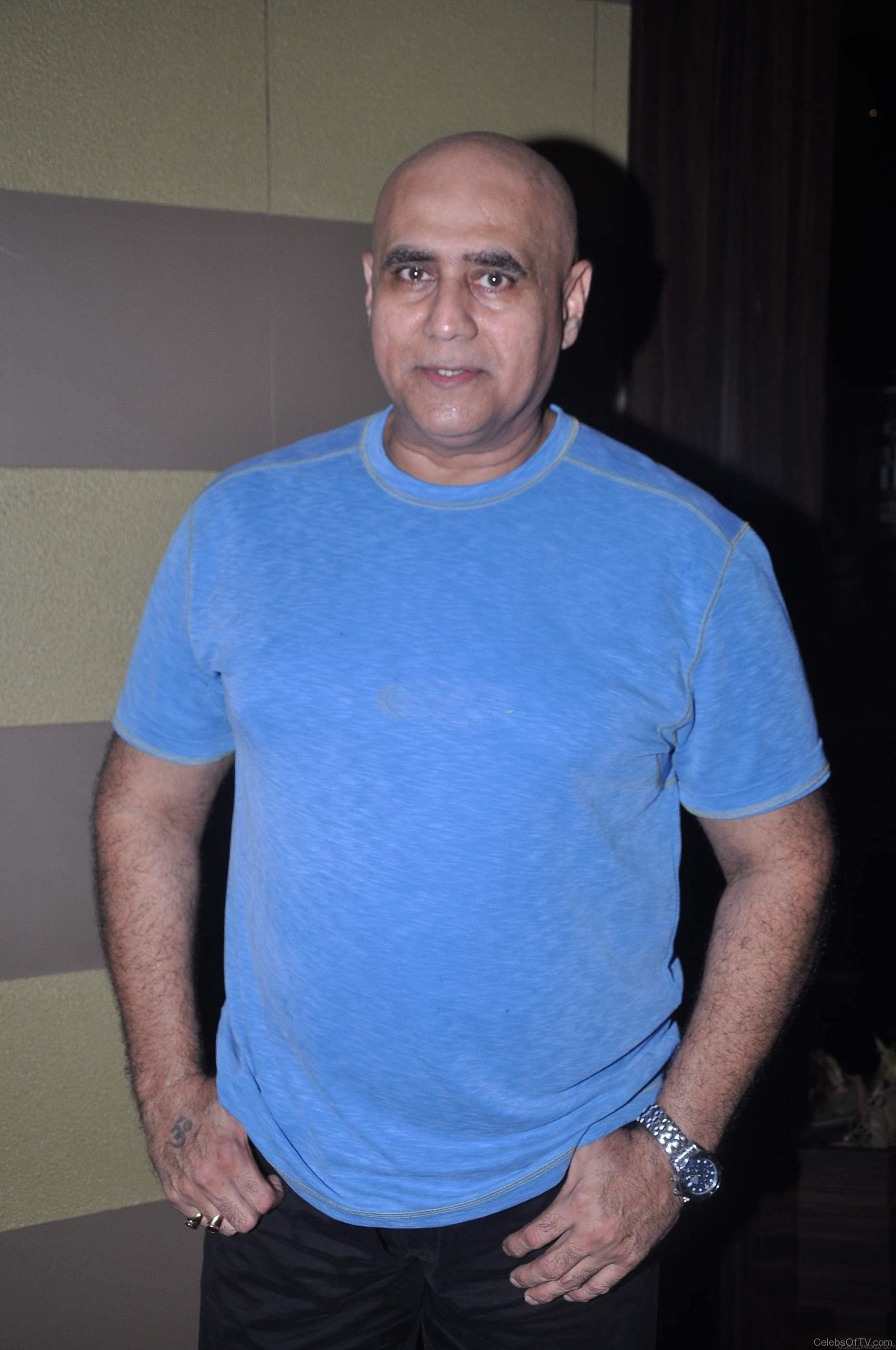 Puneet Issar Blue T-shirt