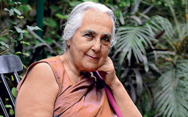 Closeup Of Romila Thapar