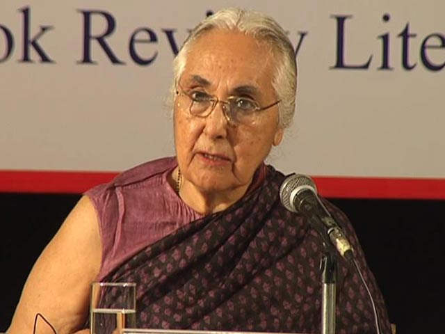 Romila Thapar Addressing