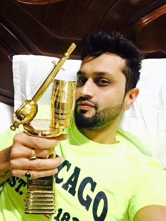 Roshan Prince Holding Award