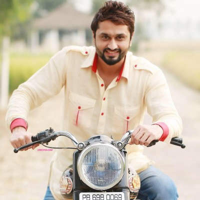 Roshan Prince Sitting On Bike