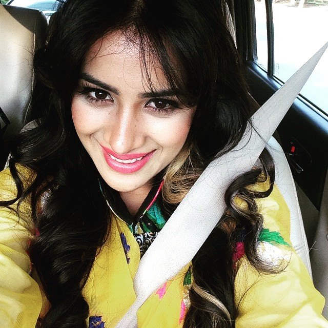 Sara Gurpal In Car