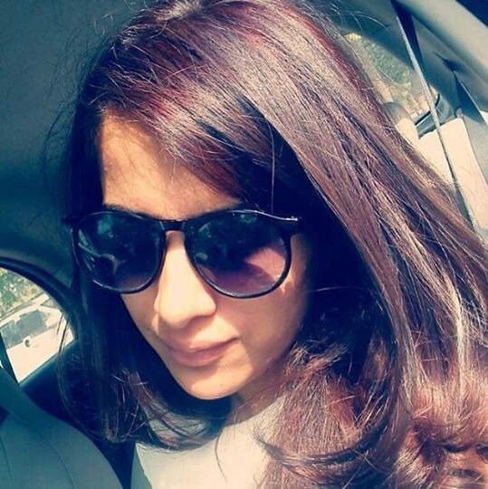 Sara Gurpal Wearing Sunglassas