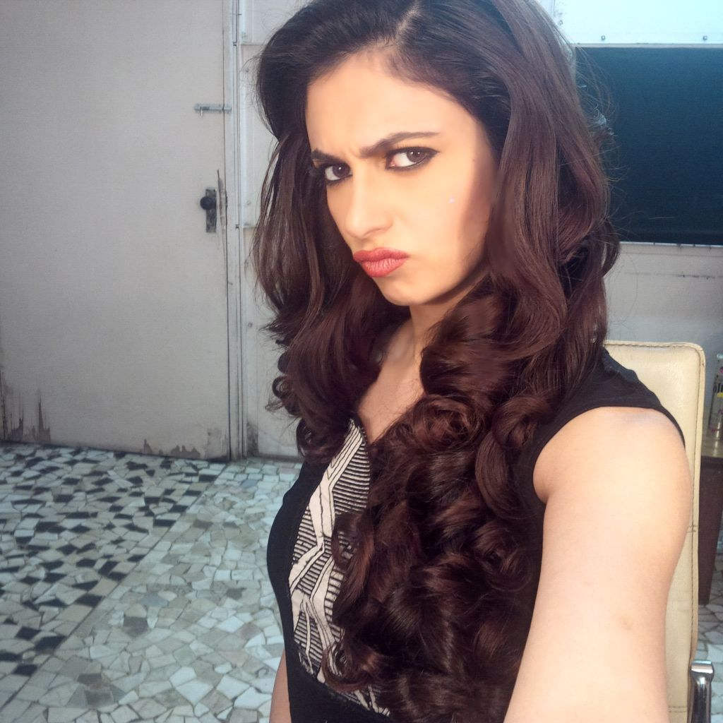 Simran Kaur Mundi Taking Her Selfie