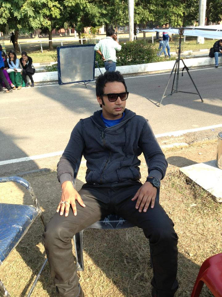 Sippy Gill At Movie Set