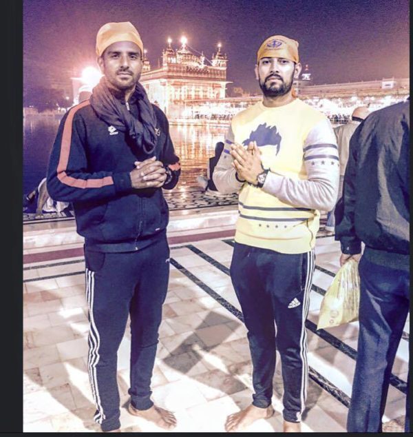 Garry Sandhu At Golden Temple Amritsar