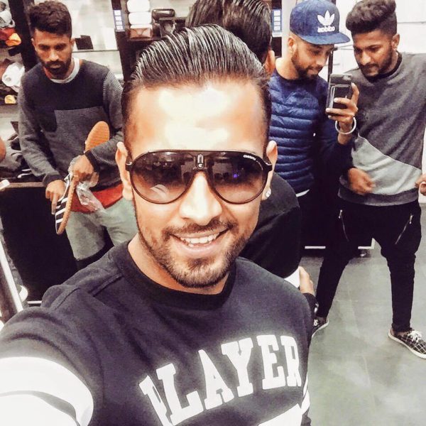 Garry Sandhu Taking Cool Selfie