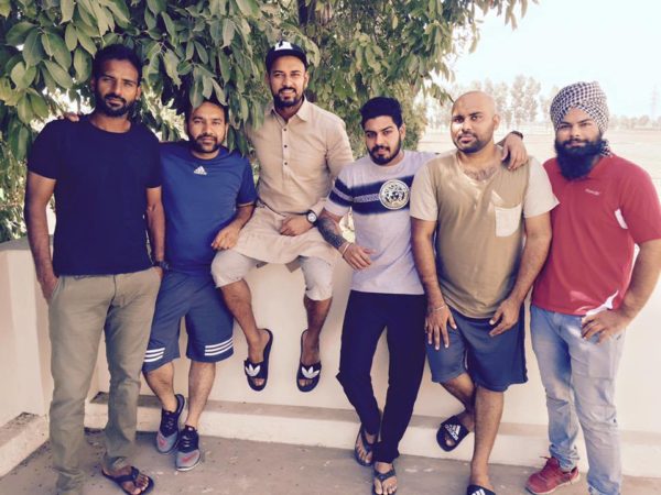 Garry Sandhu With Friends