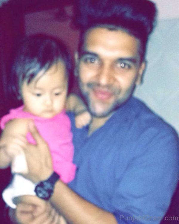 Guru Randhawa With Little Baby-177