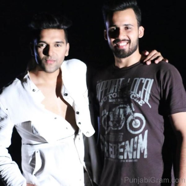 Guru Randhawa With Male Model-061