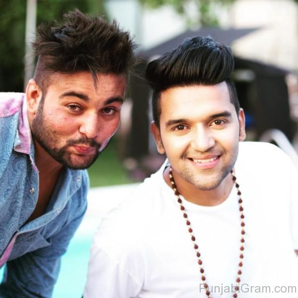 Guru Randhawa With Male Model-103