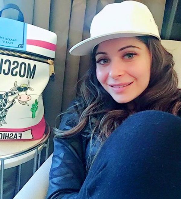 Kanika Kapoor Wearing White Cap