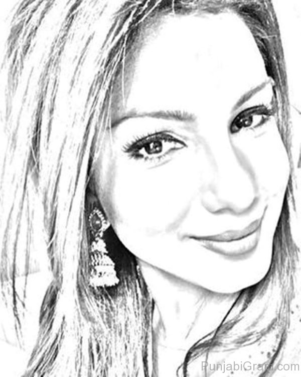 Sketch Of Monica Gill-130