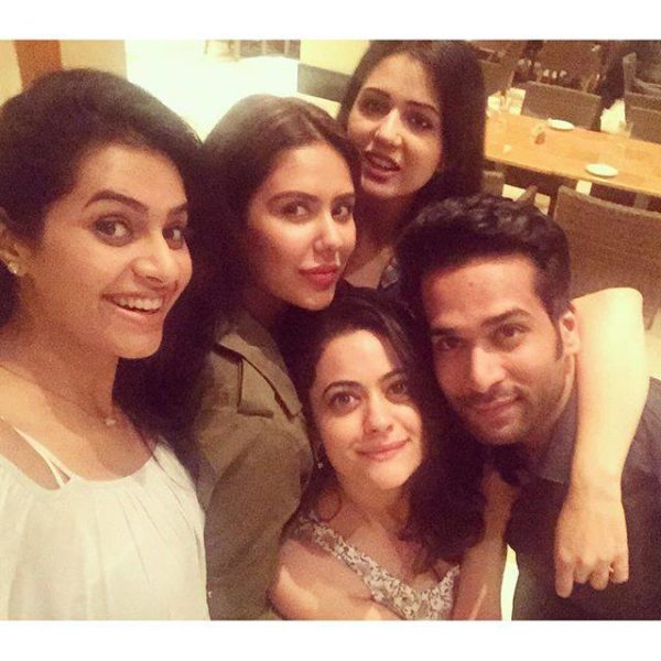 Sonam Bajwa At Birthday Party With Friends