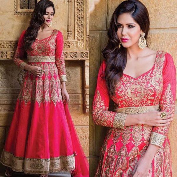 Sonam Bajwa In Pink Suit