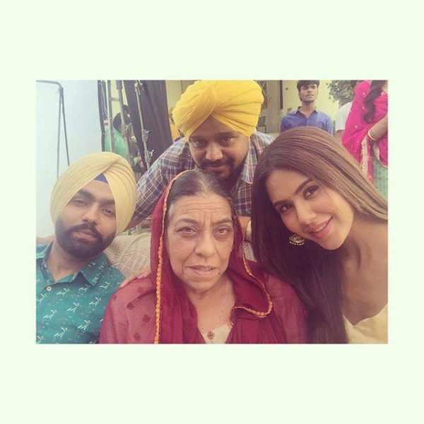 Sonam Bajwa With Ardaas Movie Team