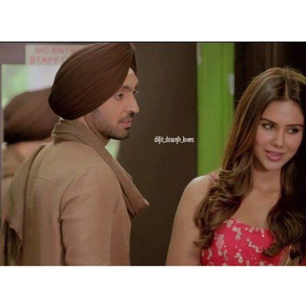 Sonam Bajwa With Diljit Dosanjh