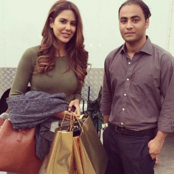 Sonam Bajwa With Fan