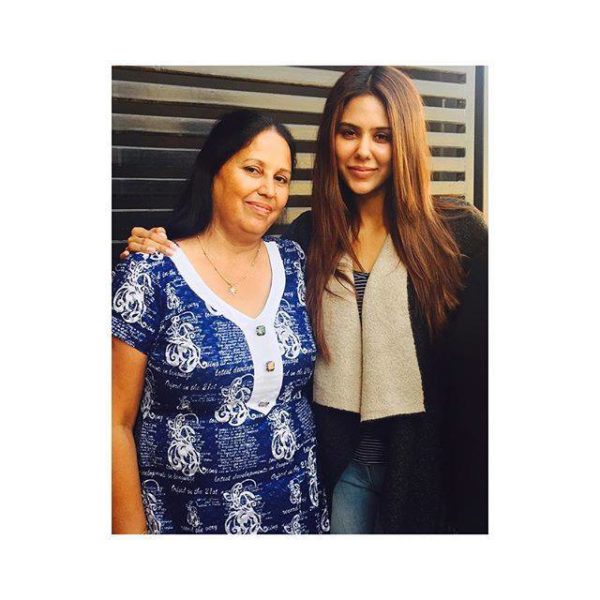 Sonam Bajwa With Mother