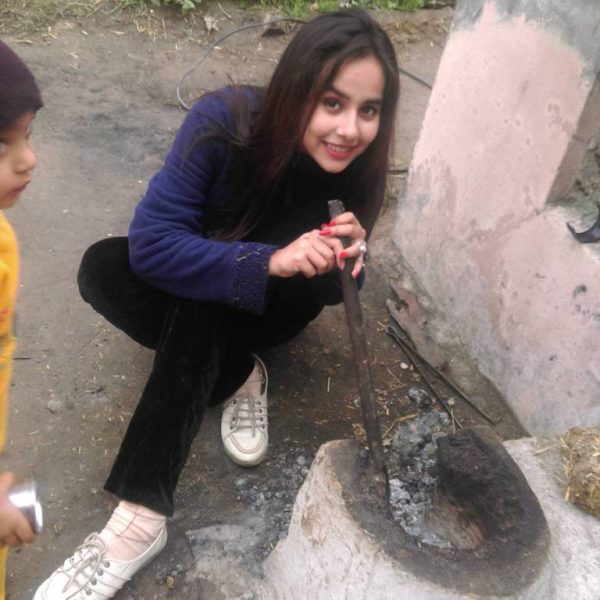 Sunanda Sharma In Village-306