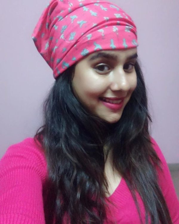 Sunanda Sharma Wearing Scarf-101