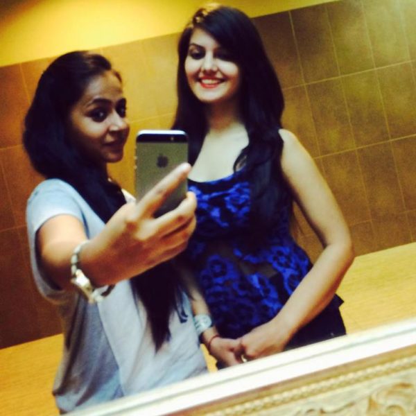 Tanvi Nagi Looking With Her Friend-130