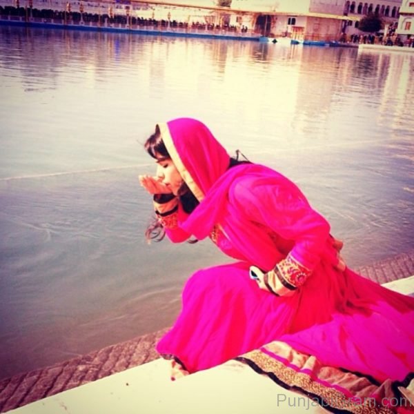 Neha Malik At Golden Temple