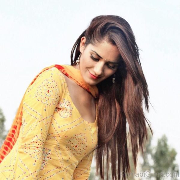 Ruhani Sharma In Yellow Suit-065