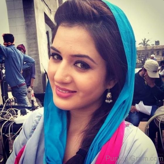 Isha Rikhi during shoot