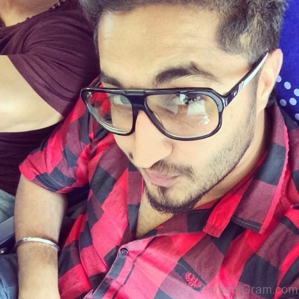 Jassi Gill In Check Shirt-536