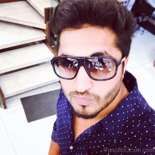 Jassi Gill In Dotted Shirt-535