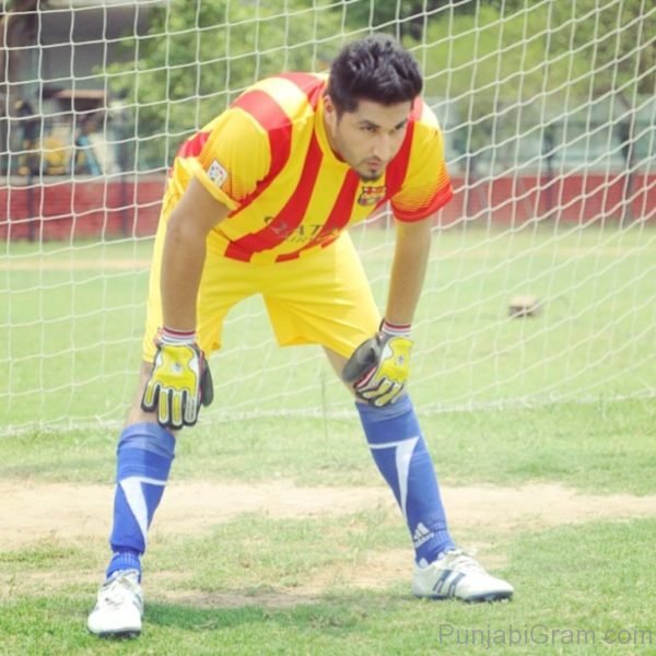 Jassi Gill Playing Foot Ball-602