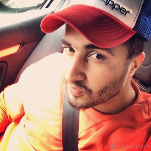 Jassi Gill WEaring Red Cap-520