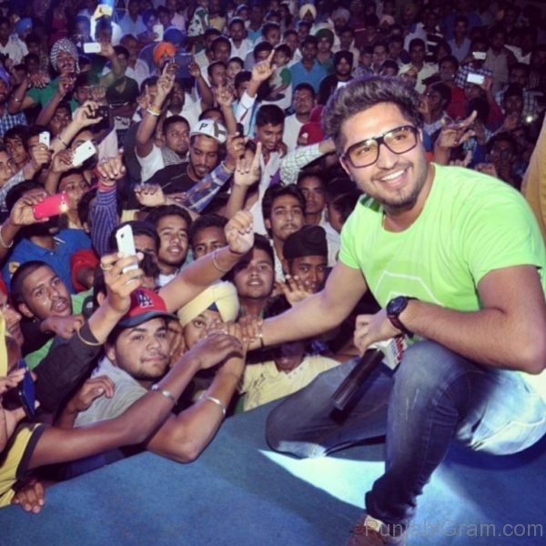 Jassi Gill With Fans-608