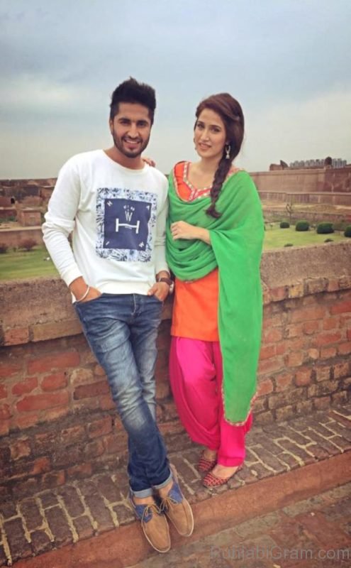 Jassi gill with Sagarika Ghatge